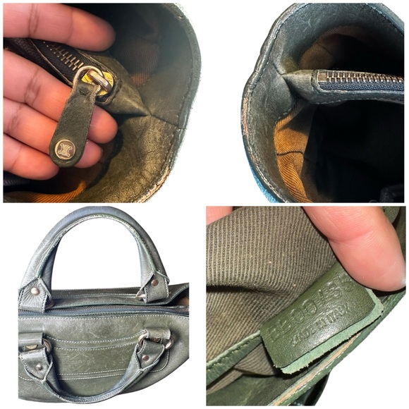 CELINE Leather Boogie Bag W/ COA - Picture 15 of 17